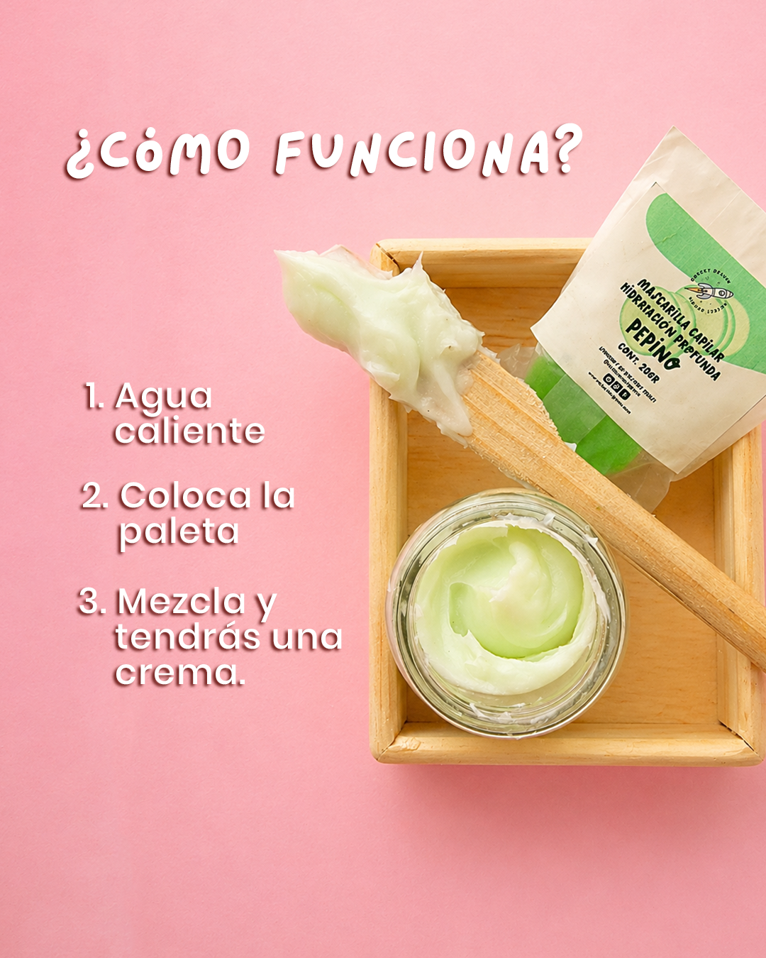 Mascarilla capilar pepino - Image 2