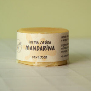 Crema sólida corporal MANDARINA