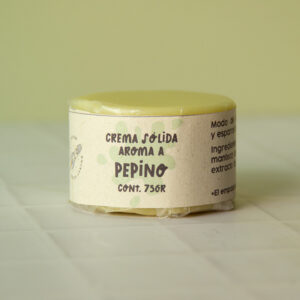 Crema sólida corporal PEPINO