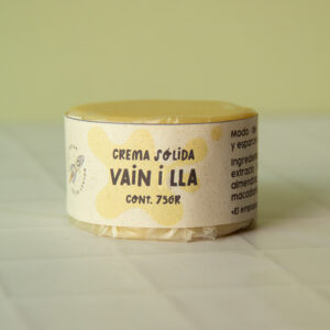 Crema sólida corporal VAINILLA