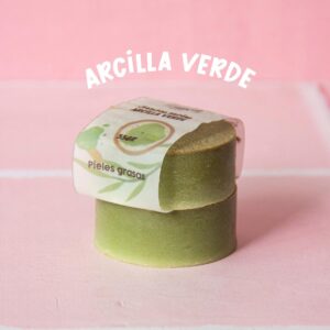 Jabón facial arcilla verde