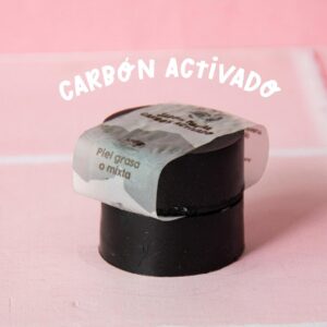 Jabón facial carbón activado