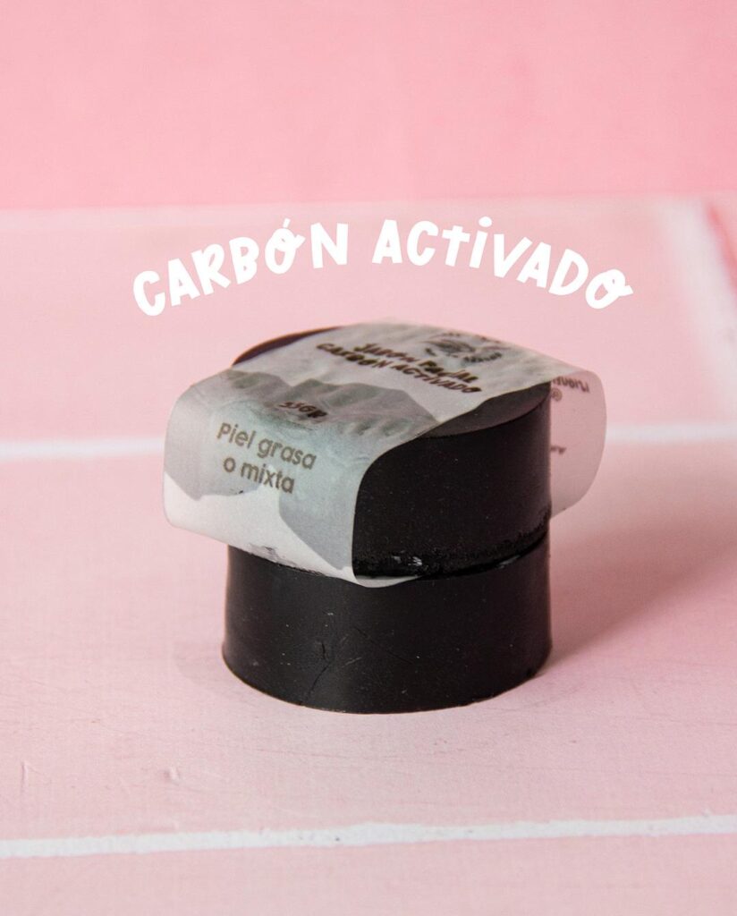 Jabón facial carbón activado