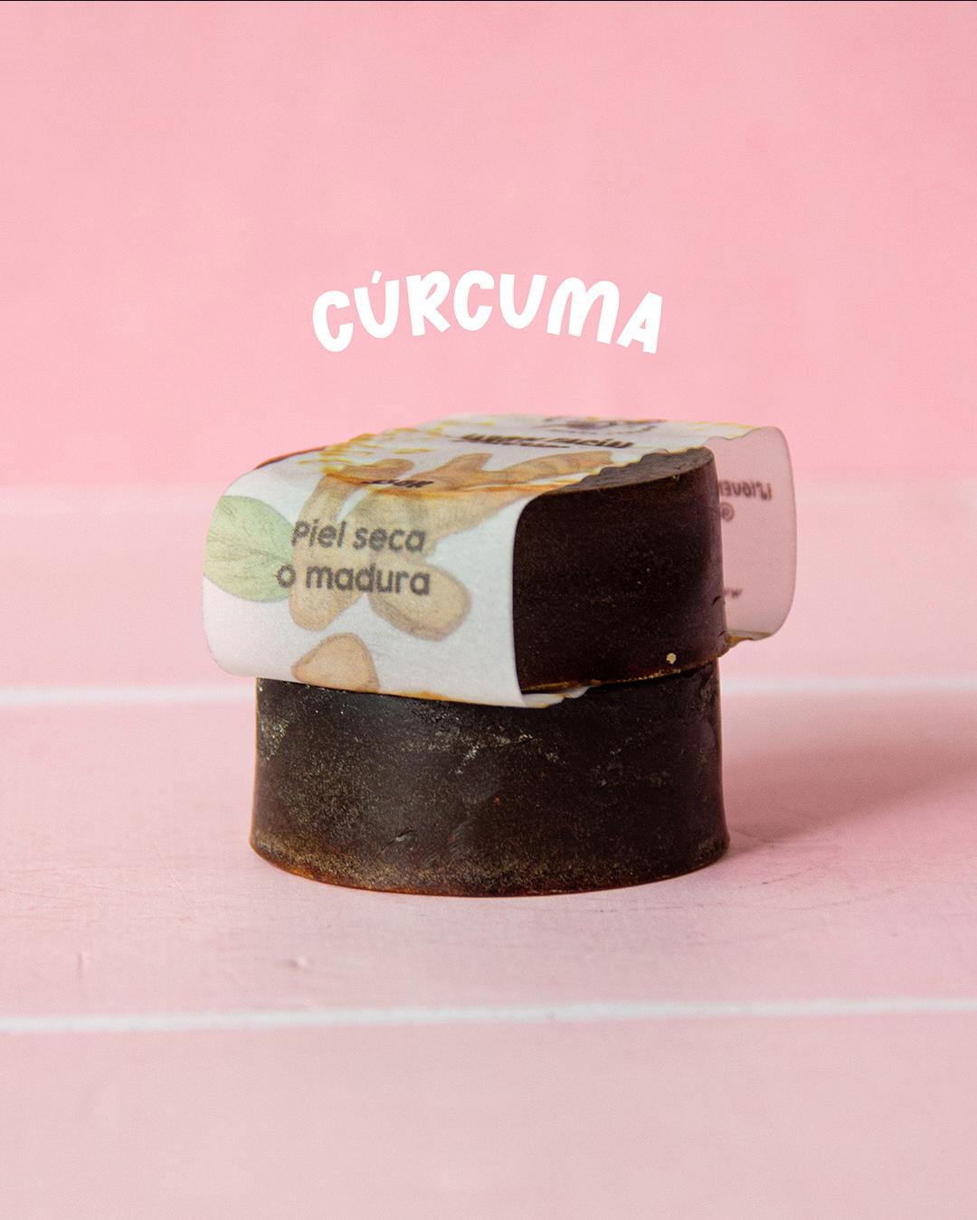 Jabón facial cúrcuma