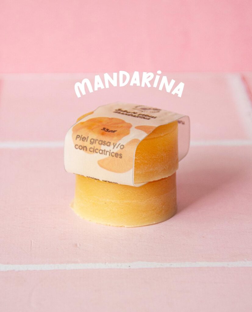 Jabón facial mandarina