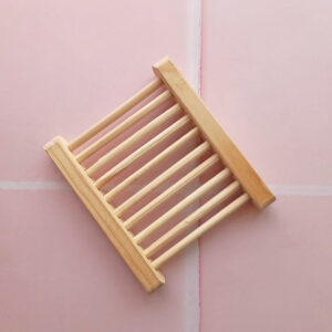 Jabonera de madera chica